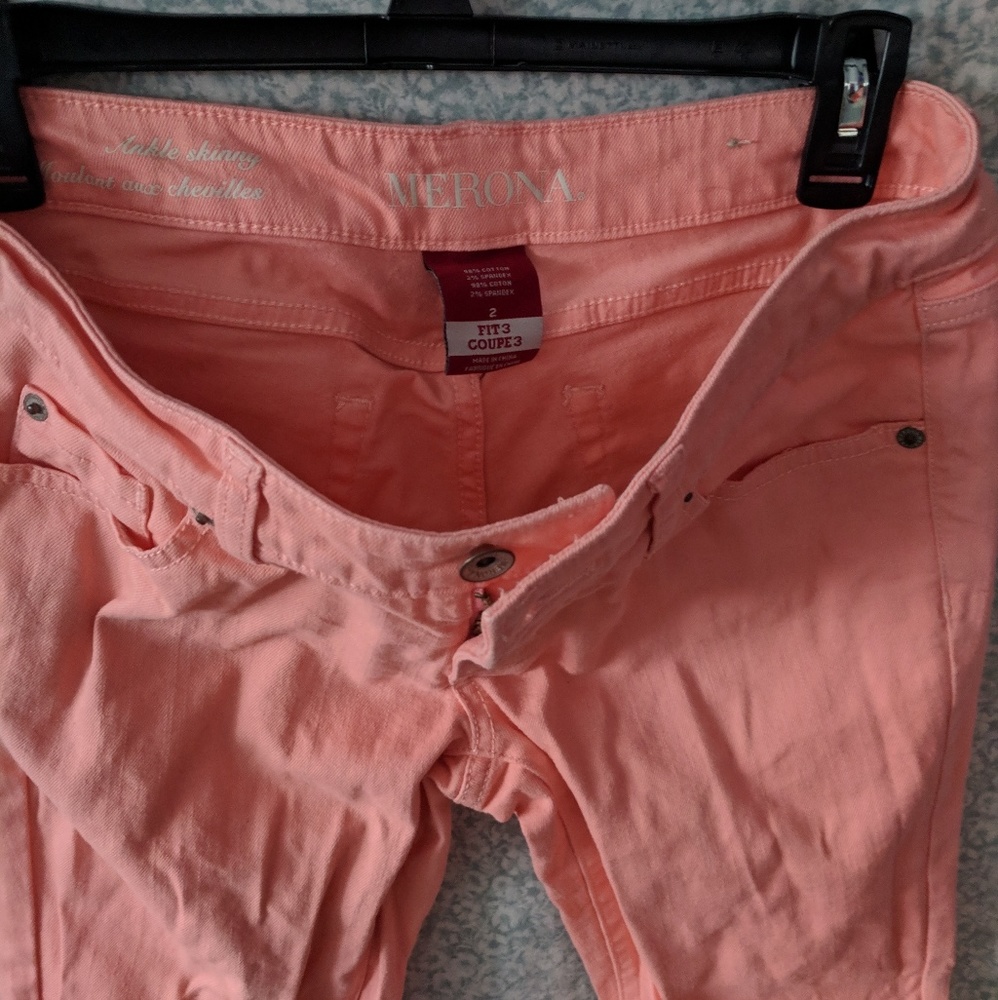 Skinny jeans (coral)
